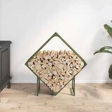 vidaXL Stalak za drva 80x25x80 cm hladno valjani čelik | shoptok.hr