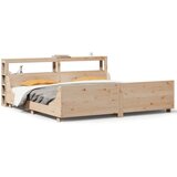 vidaXL Okvir kreveta bez madraca 200 x 200 cm od masivne borovine | shoptok.hr