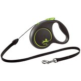 Flexi Povodac za pse Flexi BLACK DESIGN 5 m Veličina S Zelena Cijene