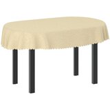  Tkanina za stol Ovalni Krem bijela 130 x 180 cm | shoptok.hr