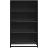  Polica za knjige crna 80,5x35x139 cm izrađeno drvo | Eponuda.ba