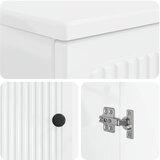  Set za kupaonicu od 3 dijela EDE Bijela visokog sjaja | shoptok.hr