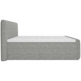 Premium Living Postelja Boxspring Lina, Siva, 200x200 | Shoptok.si