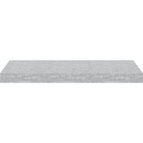  Plutajuća zidna polica siva boja betona 60 x 23,5 x 3,8 cm MDF | shoptok.hr