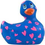 Big Teaze Toys My Duckie Romance 2.0 - vodootporni vibrator za klitoris (plavo-ružičasti) | shoptok.hr
