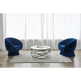 Livetastic KLUBSKA MIZA, prozorno, srebrne barve | Shoptok.si