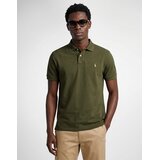 Polo Ralph Lauren Polo majice kratki rokavi POLO AJUSTE DROIT EN COTON BASIC MESH Kaki | Shoptok.si