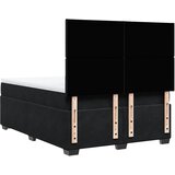  Krevet s oprugama i madracem crni 160x200 cm baršunasti | shoptok.hr