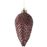  Novogodišnja dekoracija - hanging pinecone set 6pcs 8cm 022865 - maroon - kmg ( 044459 ) | ePonuda.com