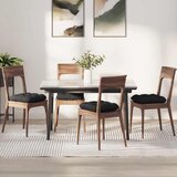  Jastučići za sjedenje 4 pcs Crna 45 x 45 cm Mikrofiber tkanina | shoptok.hr