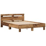  Krevetna konstrukcija Staro drvo 160 x 200 cm Konstruirano drvo | shoptok.hr