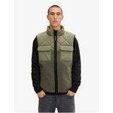Tom Tailor Khaki Men's Vest - Men's | Shoptok.si