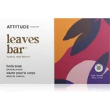 Attitude Leaves Bar Body Soap trdo milo za telo Sandalwood 113 g