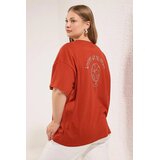 Trendyol Ženska majica Tbbss24Bf00025, Narandžasta | Eponuda.com