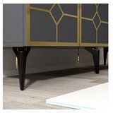 Hanah home cagla - anthracite, gold anthracitegold console | ePonuda.com