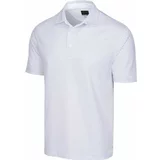 Greg Norman PROTEK ML75 STRIPE POLO Muška golf polo majica, bijela, veličina