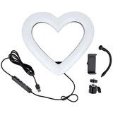  LED Ring Stream RGB lampa 10 sa držačem za mobilni HEART+ tripod JM26-10 black | Eponuda.ba