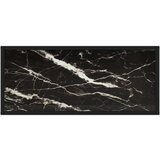  Konzolna mizica črna 80x35x75 cm kaljeno steklo, (20625807) | Shoptok.si