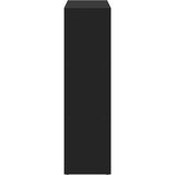 vidaXL Sobna pregrada / regal za knjige crni 102x29x103,5 cm drveni | shoptok.hr