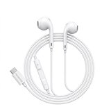 Oem Mayaxess, Žične USB-C slušalke z vgrajenim mikrofonom za Fairphone 4, Bela, (5000228698) | Shoptok.si