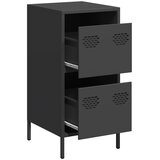  Komoda crna 35x39x73,5 cm hladno valjani čelik | Eponuda.com