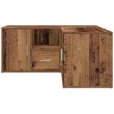  Kutni ormarić boja starog drva 160x40x45 cm konstruirano drvo | shoptok.hr
