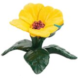  Set of Mini Figurines Exotic Birds Hibiscus Yellow 4-11cm 6pcs | shoptok.hr