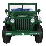 Retro vojaško vozilo 4x4 zeleno | Shoptok.si