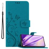 Cadorabo Samsung Galaxy A41 v klasična rožnata zlata - ovitek v cvetličnem dizajnu z magnetnim zapiranjem, stoječo funkcijo in režami za kartice, (20565560) | Shoptok.si