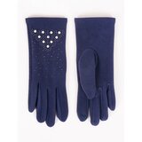 Yoclub Woman's Gloves RES-0054K-AA50-002 Navy Blue Cene