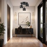  Luster na šipci 3xE27/35W/230V Ø 30 cm, crne boje | Eponuda.com