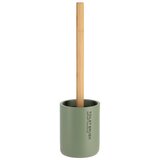  wc četka, polyresin, bambus, kaki | shoptok.hr