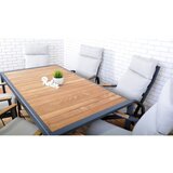 Rojaplast Aluminijasta vrtna miza 100x180 cm Annecy – | Shoptok.si
