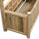  Vrtna posuda za sadnju s rešetkom od bambusa 70 cm | shoptok.hr