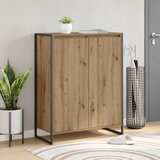  Omara za čevlje z vrati Oreh 79 x 36 x 100 cm Konstruiran les, (5000113229) | Shoptok.si