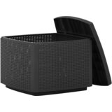  Vrtni stol boja sivi 53 x 53 x 40 cm plastični | shoptok.hr
