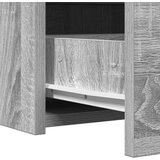  Zidni toaletni stol Siva Sonoma 100x40x70 cm | shoptok.hr