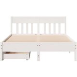 vidaXL Okvir kreveta bez madraca bijeli 160x200 cm od masivne borovine | shoptok.hr