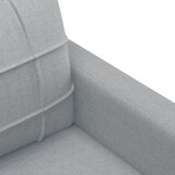  4-dijelni set sofa s jastucima svjetlosivi od tkanine | shoptok.hr
