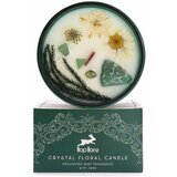HOP Hare Kristalna čarobna sveča – Čarovnik - Soy Wax, Fragrance, Glass, Gemstones - Dan žena - Birma - Majhna pozornost | Shoptok.si