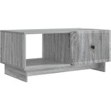  Kava Stol Siva sonoma 90 x 50 x 40 cm Konstruirano drvo | shoptok.hr