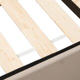 P & B POSTELJA Z VZMETNICO 180 cm x 200 cm , peščene barve | Shoptok.si