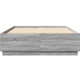 vidaXL Posteljni okvir siva sonoma 120x200 cm inženirski les | Shoptok.si