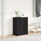 vidaXL Ormarić za cipele crni hrast 57x34x76 cm od konstruiranog drva | shoptok.hr