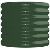  Povišena vrtna gredica od pocinčanog čelika 152 x 40 x 36 cm zelena | shoptok.hr
