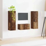 3 Komplet TV omaric 5 pcs Star les Konstruiran les, (5000132593) | Shoptok.si
