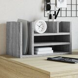 vidaXL Organizator za pisalno mizo siva sonoma 44,5x24x25 cm Cene