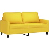  3-dijelni set sofa s jastucima svjetložuti od tkanine | shoptok.hr