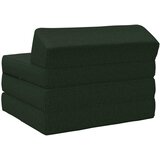 SOFA na razvlačenje Tamnozelena 200 x 70 x 10 cm Tkanina | Shoptok.si