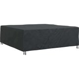 vidaXL Prevleka za zunanje pohištvo Črna 235 x 235 x 70 cm 600D | Shoptok.si